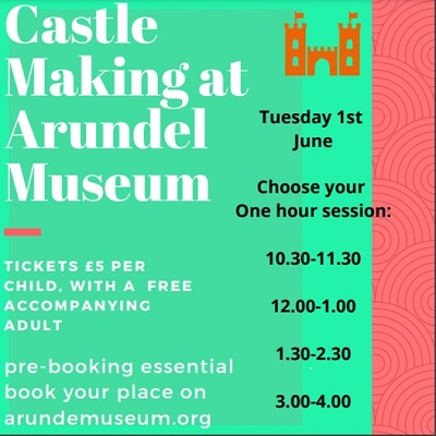 Castle making at Arundel Musuem